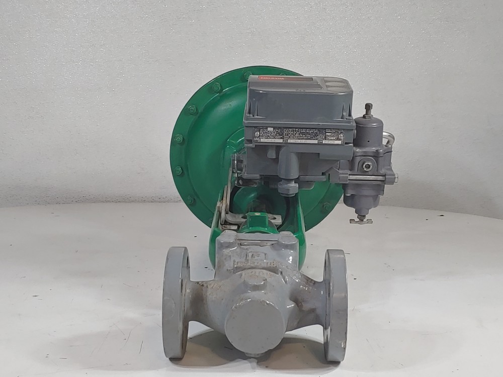 Fisher EZ 1" 300# Actuated Control Valve Type 667 w/ Fieldvue Positioner DVC6010