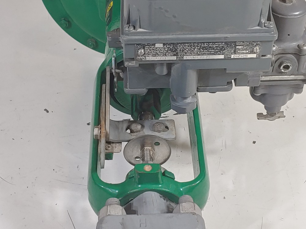 Fisher EZ 1" 300# Actuated Control Valve Type 667 w/ Fieldvue Positioner DVC6010