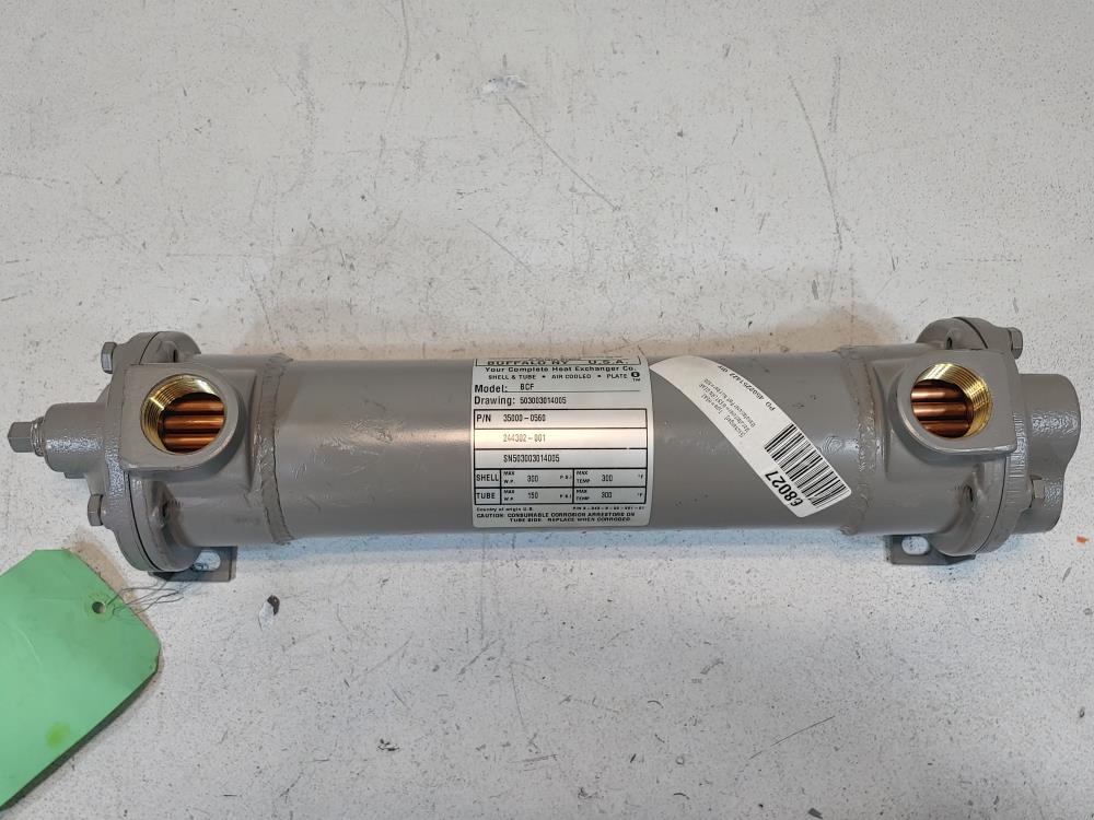 Standard Xchange BCF Shell and Tube Heat Exchanger 503003014005