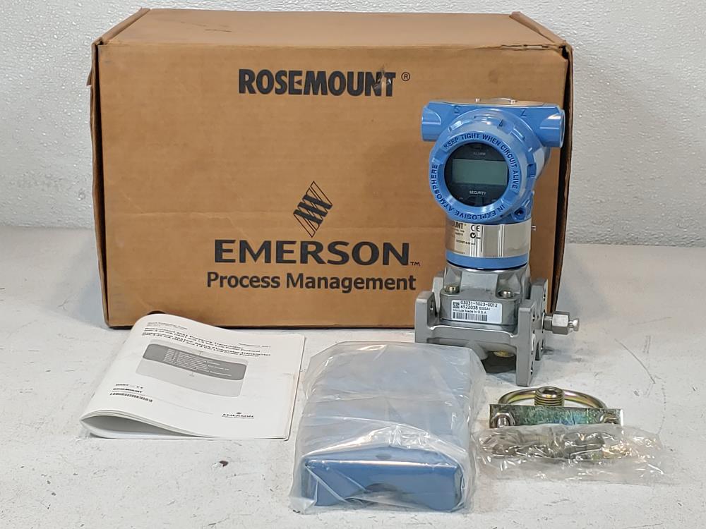 Rosemount 3051 Smart Family Pressure Transmitter 3051CA1A02A1AH2B3M5A0037