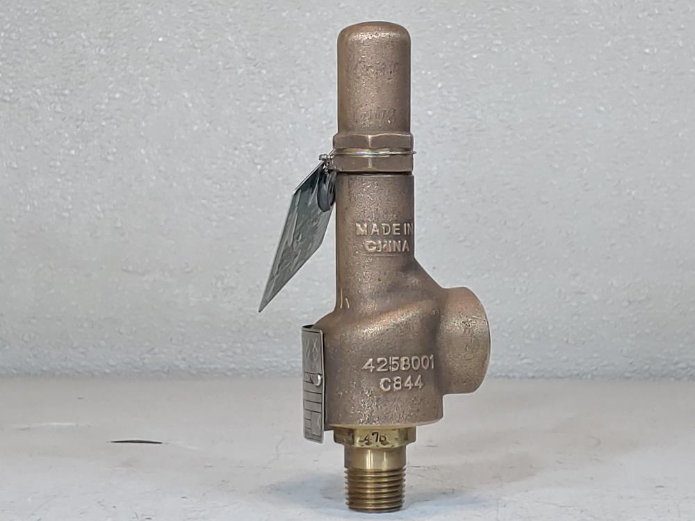 GE Consolidated 1/2" x 3/4" Bronze Relief Valve 2478D-1-31-DA