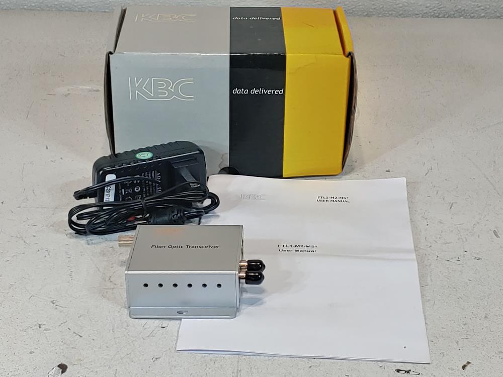 FTL1-M2-MSA KBC Networks Ethernet Fiber Optic Media Converter