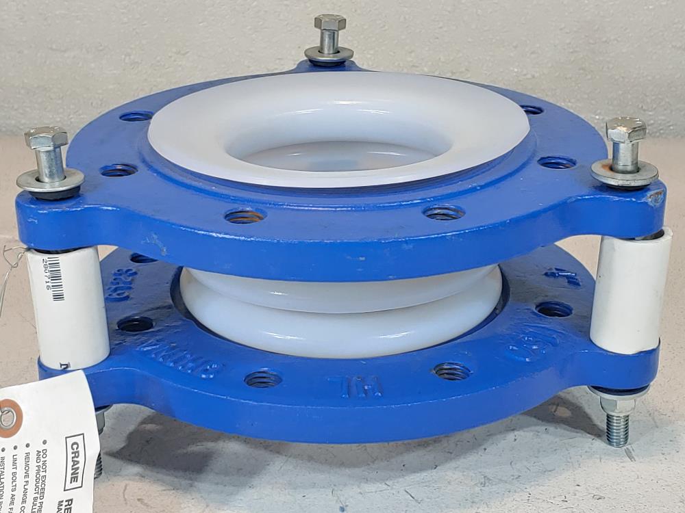 Crane Resistoflex 4" 150# Teflon Lined Expansion Joint A395