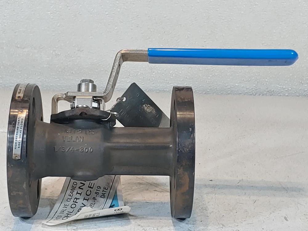 Velan 1" x 3/4" 300#  RF Ball Valve Fig: 10302-MOECE-W3301  Model: C