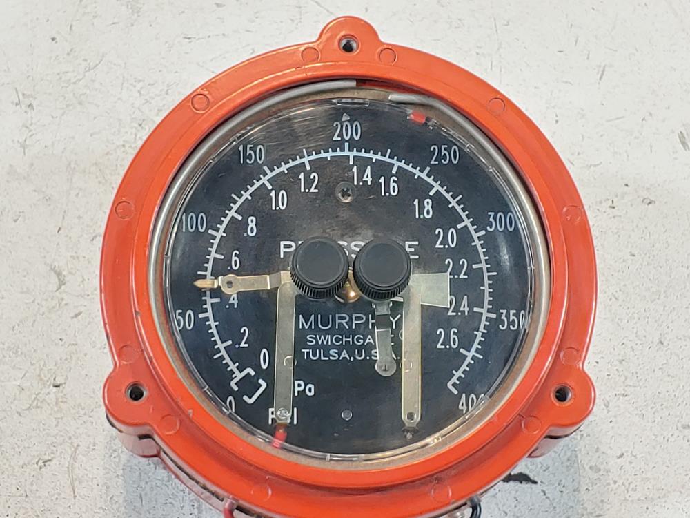 FW Murphy 400 PSI Mechanical Pressure Swichgage OPLFC-S-400