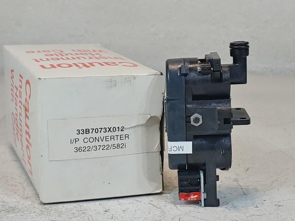 Fisher Controls 33B7073X012 I/P Converter 