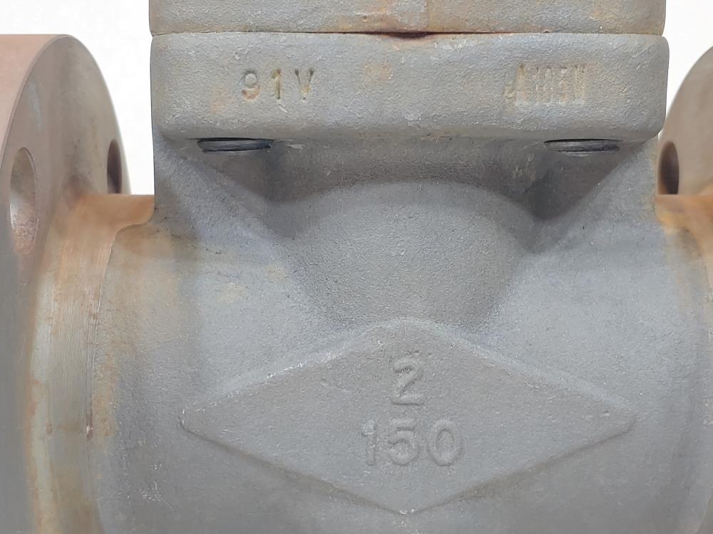 SWI Valve Co., Ltd. 2" 150# RF Gate Valve AAB-11AB-RA1A