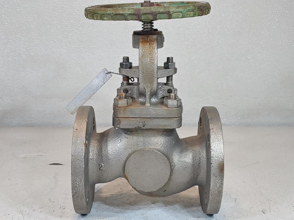 Kitz 1-1/2" 150# CF8M Globe Valve, Fig# 150UPAM