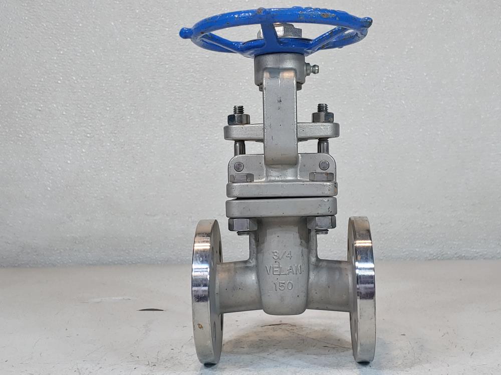 Velan 3/4" 150#  CF8M Gate Valve, F04-0064C-13GX