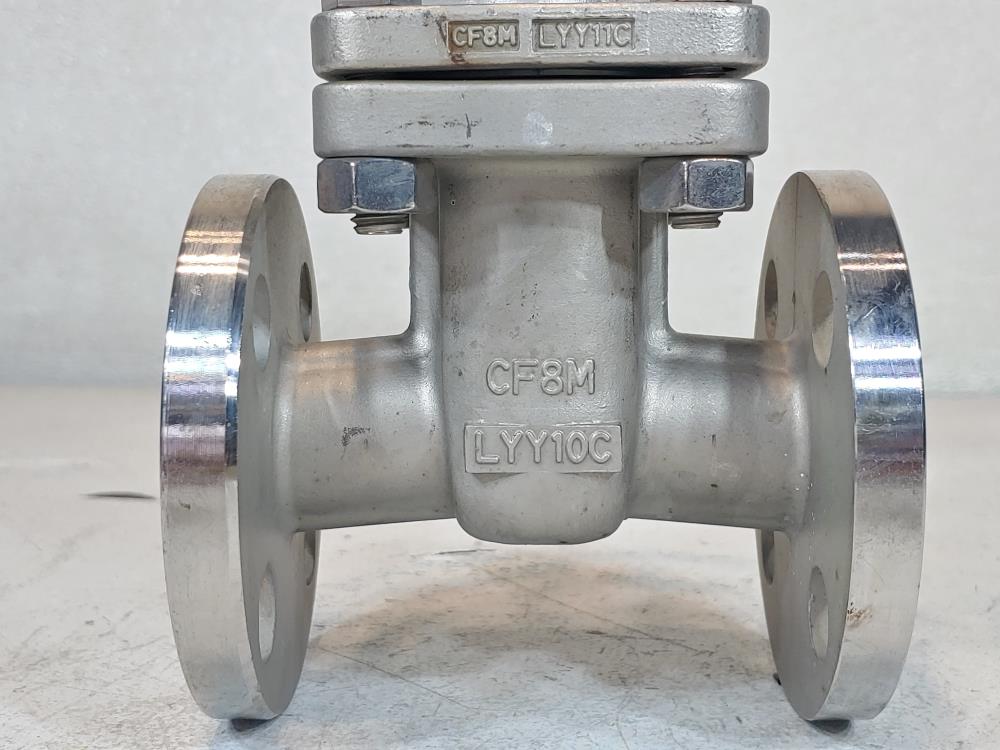 Velan 3/4" 150#  CF8M Gate Valve, F04-0064C-13GX