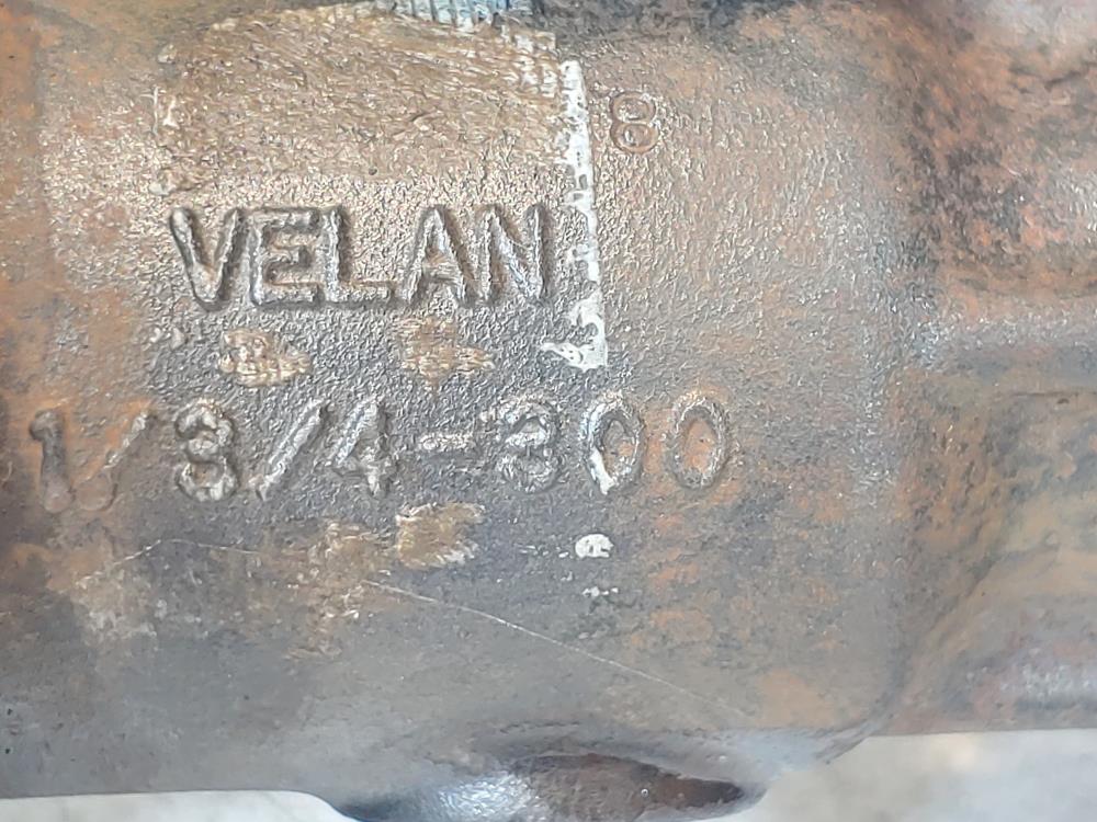 VELAN 3/4" 300# RF WCB Ball Valve, FIG. 10302-SSE AE