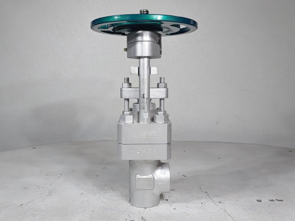 XANIK 1" SW 2500# Gate Valve FIG: 1"-BB19WA-A105-5-G-1