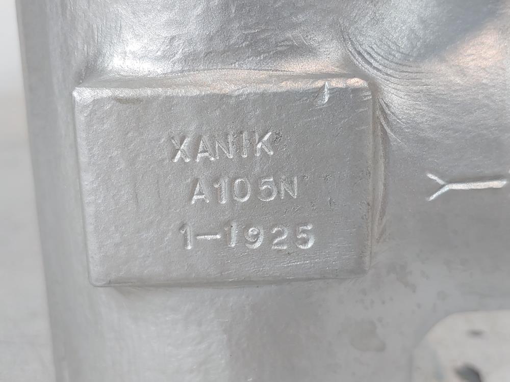 XANIK 1" SW 2500# Gate Valve FIG: 1"-BB19WA-A105-5-G-1