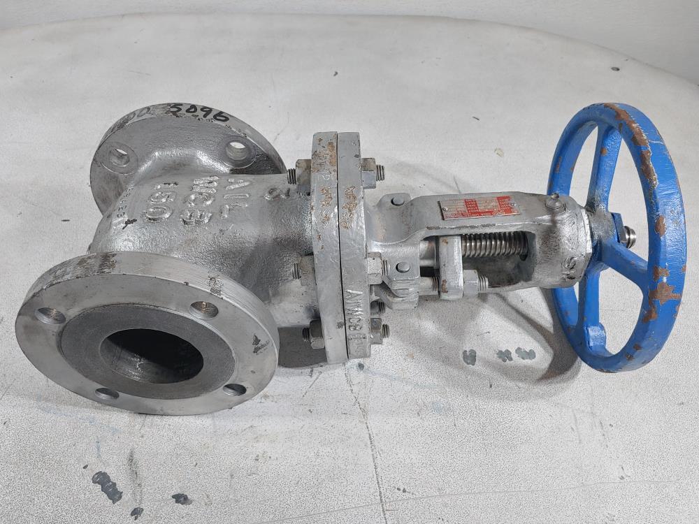 AIL 3" 150# CS RF WCB/A-20 Flanged Gate Valve