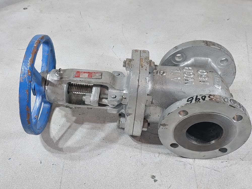 AIL 3" 150# CS RF WCB/A-20 Flanged Gate Valve