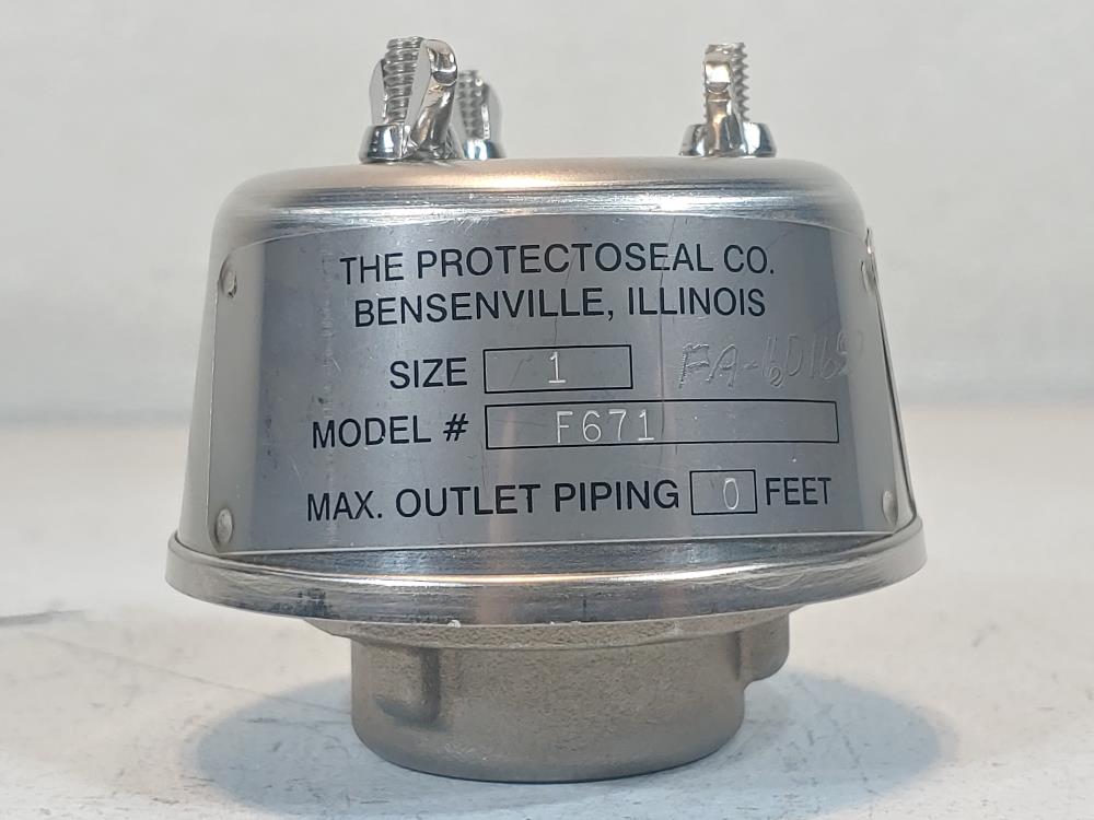 Protectoseal 1" Mushroom Vent Flame Arrester Model# F671