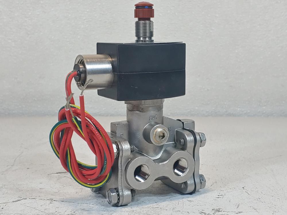 ASCO Red-Hat II 1/4" NPT 3-Way Stainless Solenoid Valve