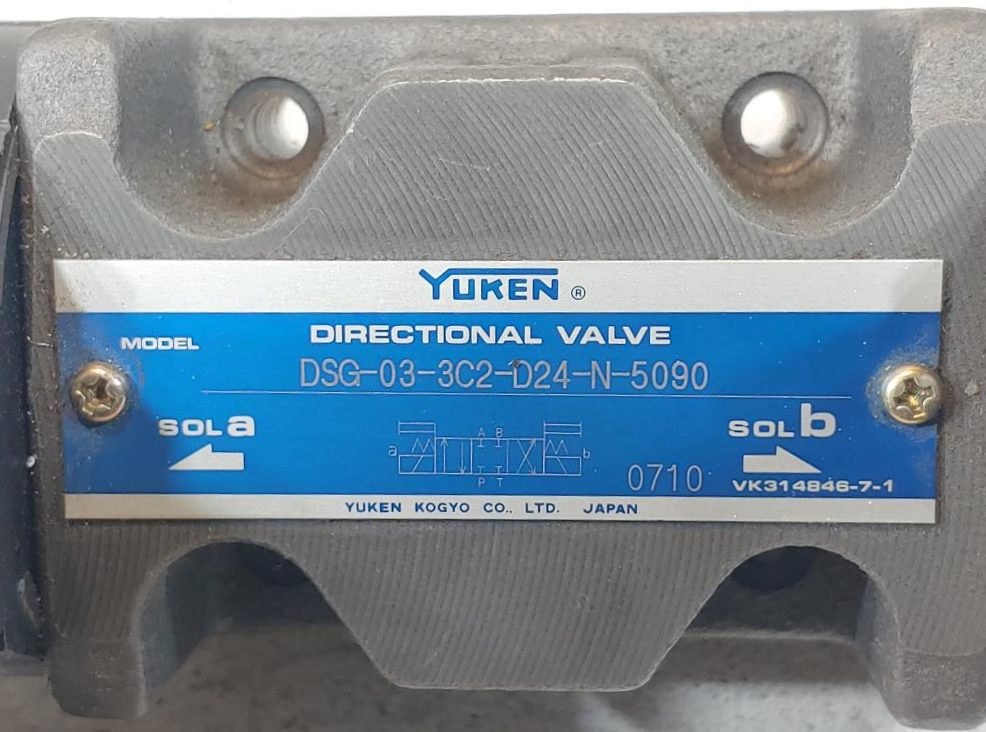 Yuken Directional Valve DSG-03-3C2-D24-N-5090
