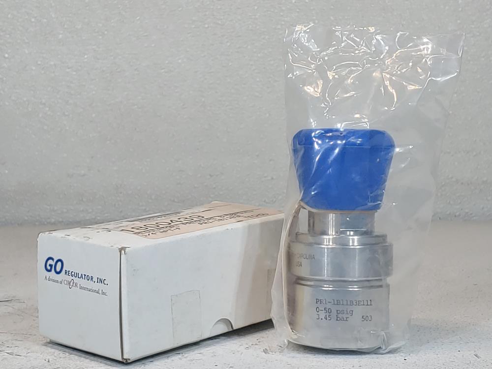 Go Pressure Regulator 0-50 PSIG PR1-1B11B3E111