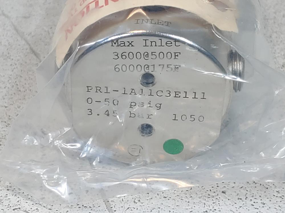 Go Pressure Regulator 050 PSIG PR11A11C3E111