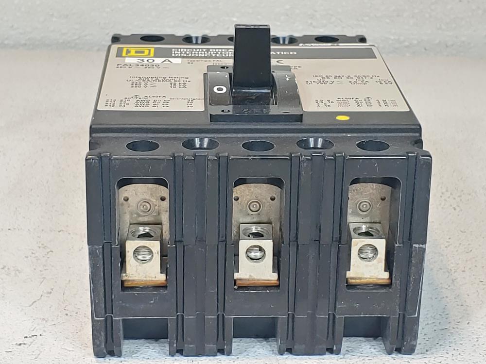 SQUARE D FAL34030 Molded Case 3P 30A Circuit Breaker