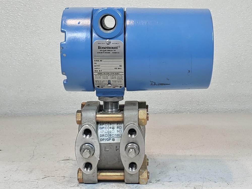 Rosemount 1151D Explosion Proof Alphaline Pressure Transmitter 1151DP4E23 / M2B1