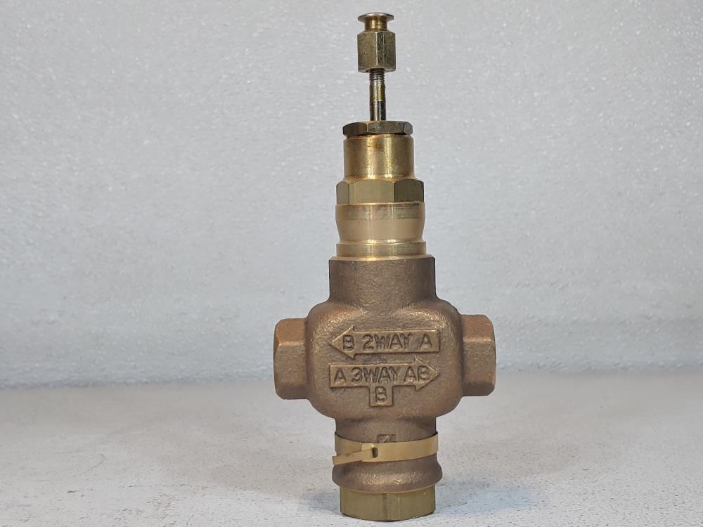 Honeywell V5011N 2030 1/2"  2-Way Direct Acting Linear Flow Valve 