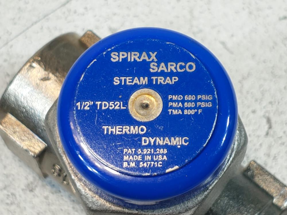 Spirax Sarco 1/2" TD52L Thermodynamic Steam Trap 54771C