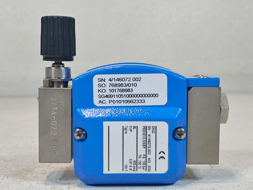 KOBOLD DK32  Variable Area Flow Meter KDP-4204GN2Y