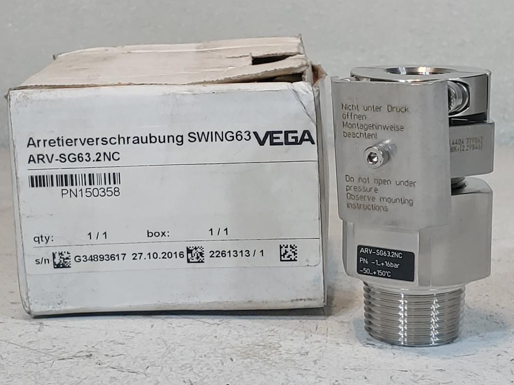 Vega Lock Fitting ARV-SG63.2NC for VEGASWING 63 
