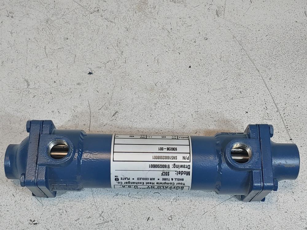 ITT Standard SSCF Stainless Steel Shell & Tube Heat Exchanger SN516002008001