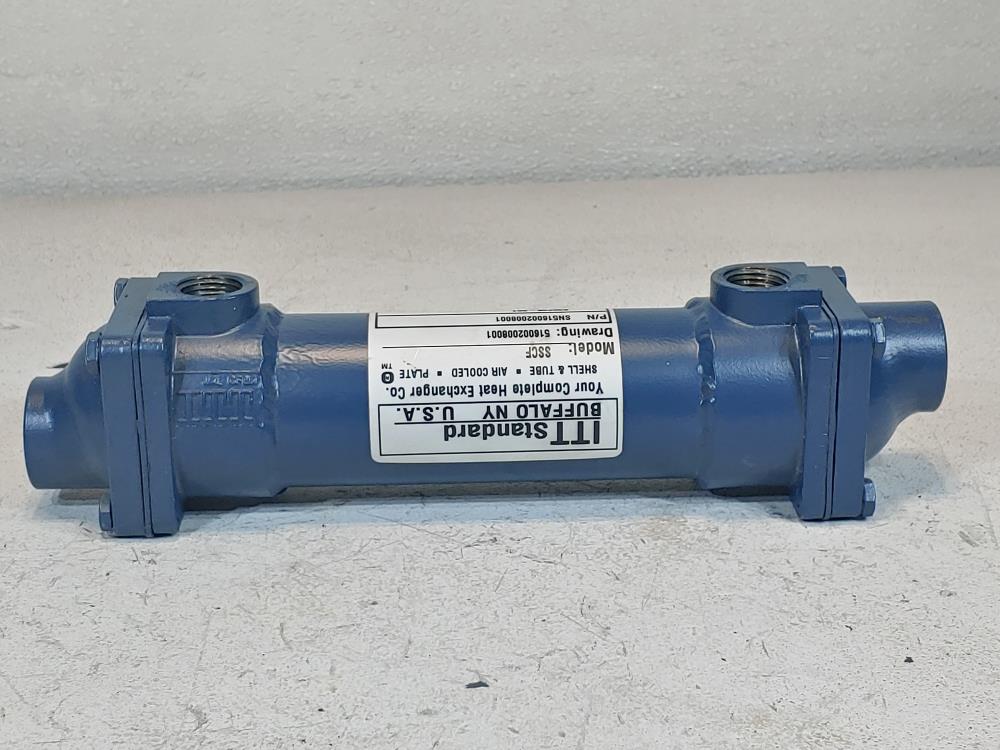 ITT Standard SSCF Stainless Steel Shell & Tube Heat Exchanger SN516002008001