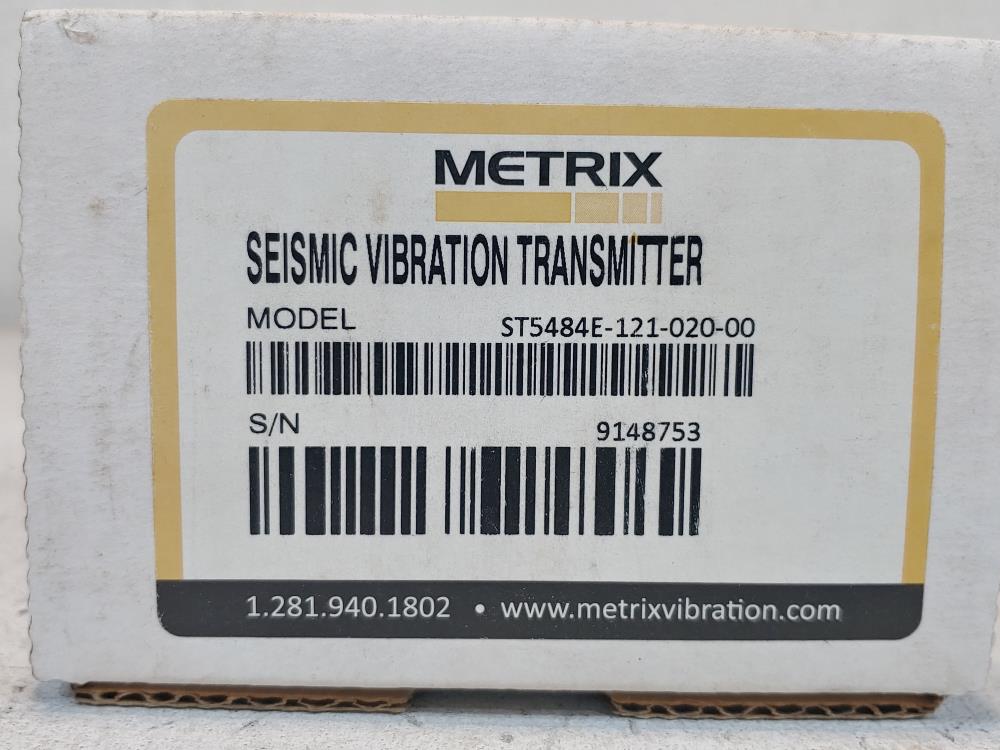 Metrix Seismic Vibration Transmitter ST5484E-121-020-00