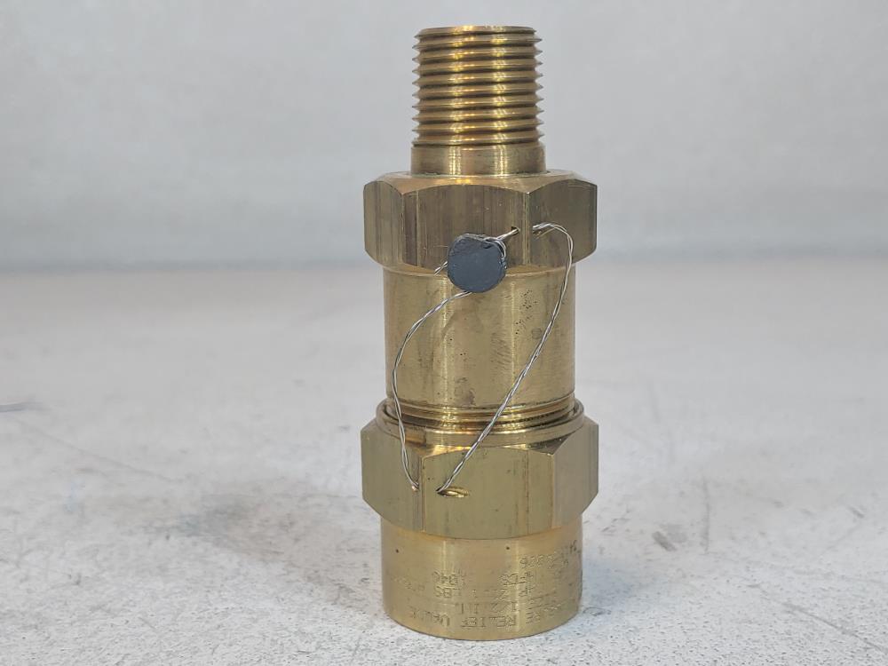 Henry 5240M 1/2" - 250 Straight Thru Relief Valve