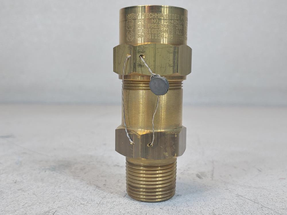 Henry 5242N 3/4 -200 Straight Thru Relief Valve