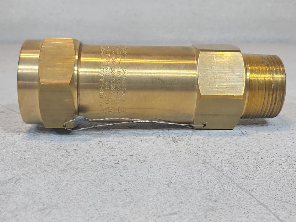 Henry 5246N 1-1/4"-200 Straight Thru Relief Valve