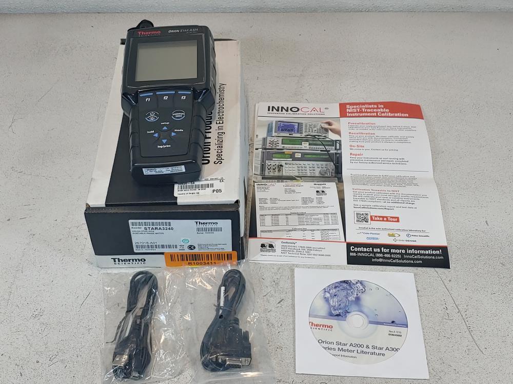 Thermo Scientific Orion Star A324 Portable PH/ISE Portable Meter STARA3240