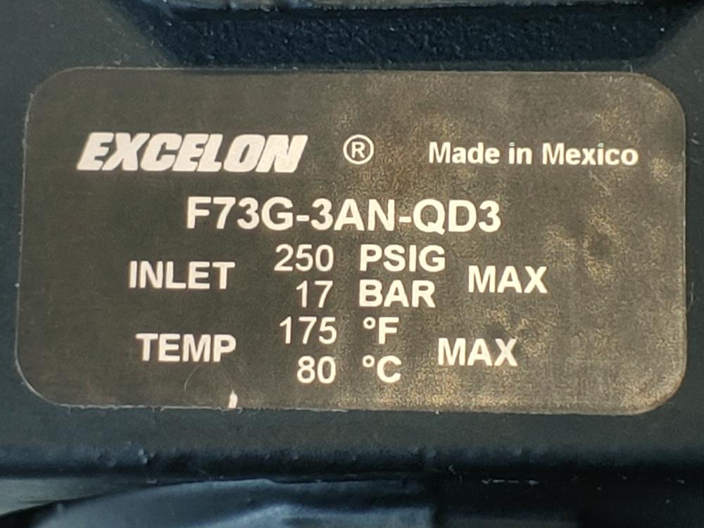 Norgren 3/8" NPT Excelon Filter Indicator F73G-3AN-QD3
