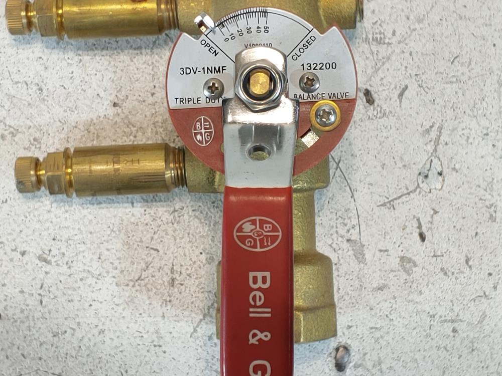 Bell & Gossett 3DV-1NMF Triple Duty Valve 1" 