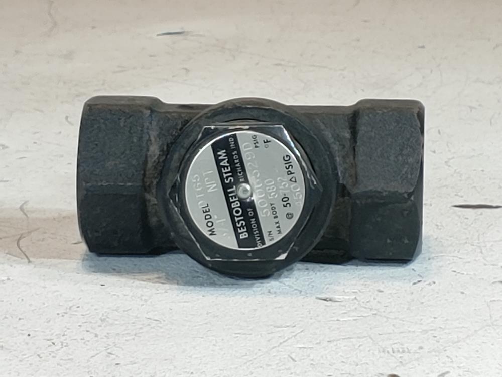 Lot of (2) Bestobell 3/4" Steam Trap Model# DT65
