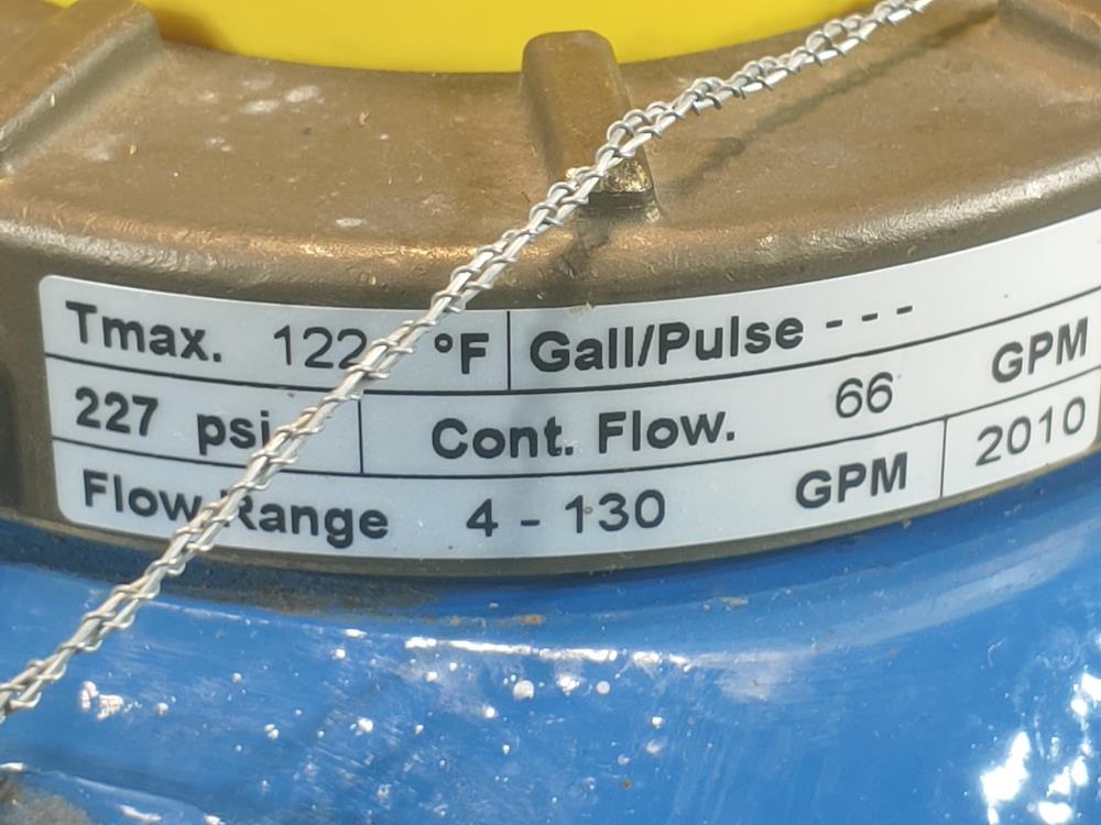 NIAGARA Liquid Meters Flowmeter Type 123 Size: 2"