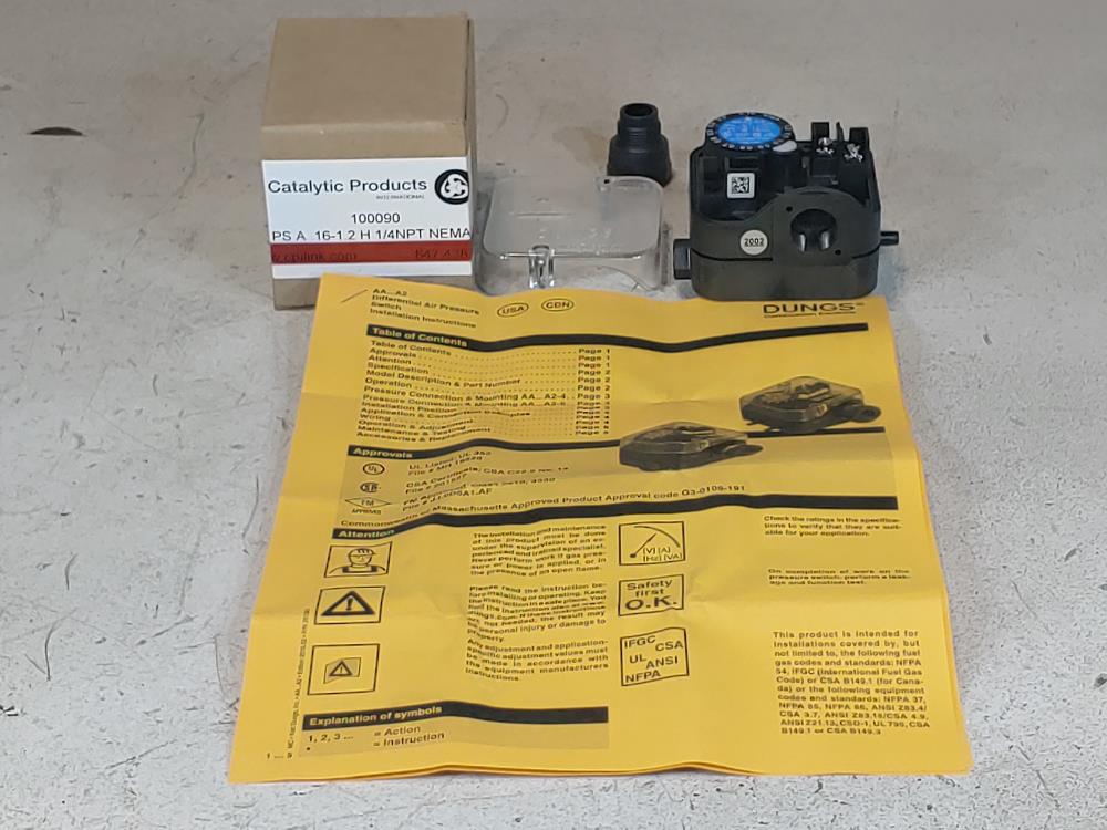 Dungs AA-A2-6-2 Pressure Switch 
