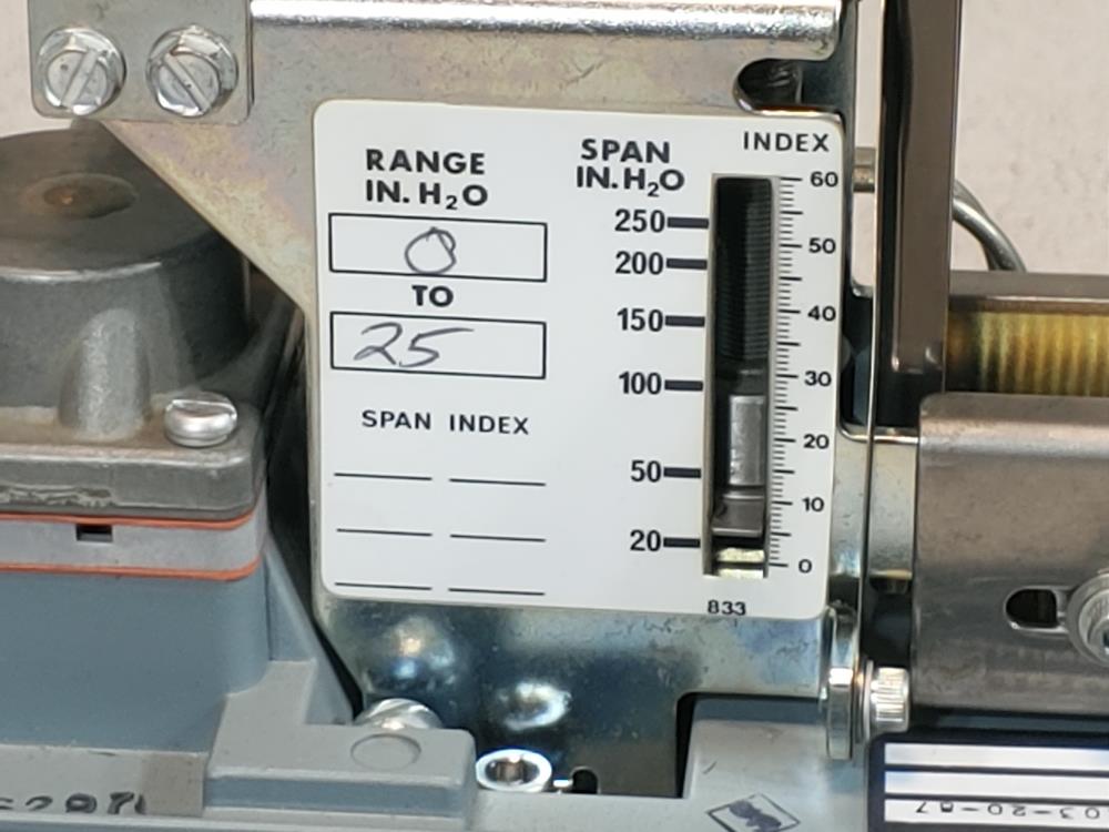 Taylor Instrument Pneumatic Pressure Transmitter