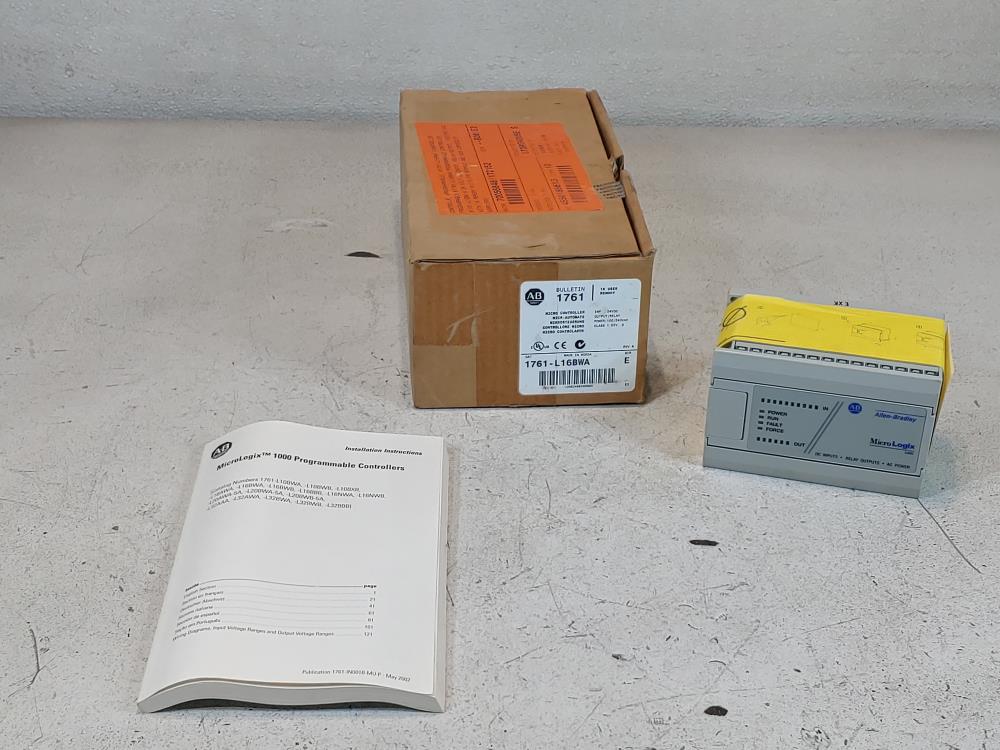 Allen Bradley Programmable Controller 1761-L16BWA