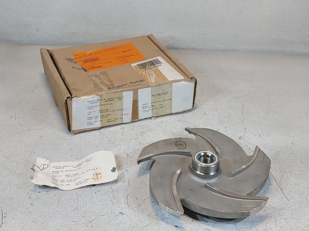 Goulds 5-Vane MTX 1x2-10 Pump Impeller  56381