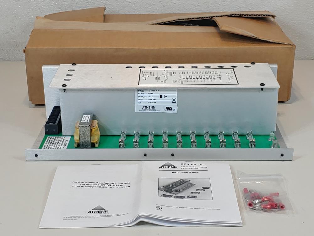 Athena Solid-State Staging Controller Model#: S-U-A-10-0-10-00 Series S