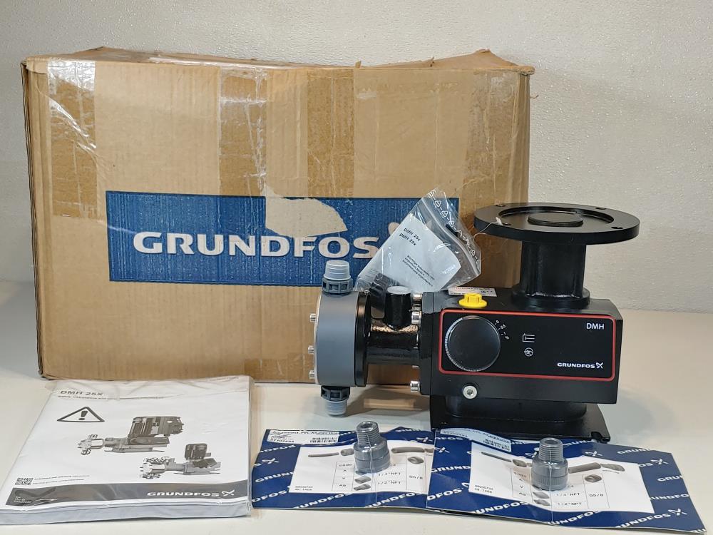 Grundfos DMH- 37-10 B-PVC/V/C-X-F1A9A9XAG Dosing Pump Part#: 99947774