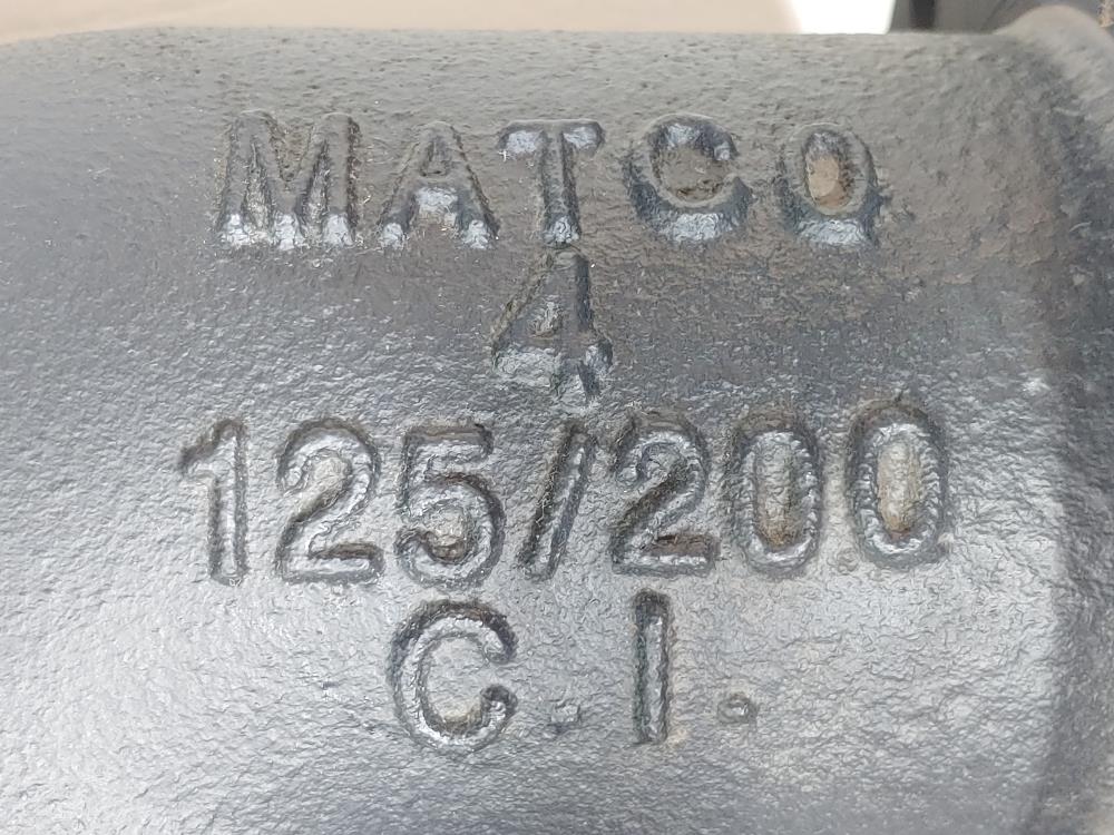 Matco 4" 125# CI Y Strainer RT1410
