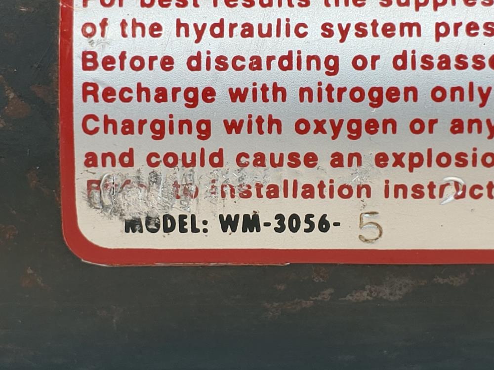 Wilkes And Mclean WM-3056-5 Hydraulic Shock & Noise Suppressor 