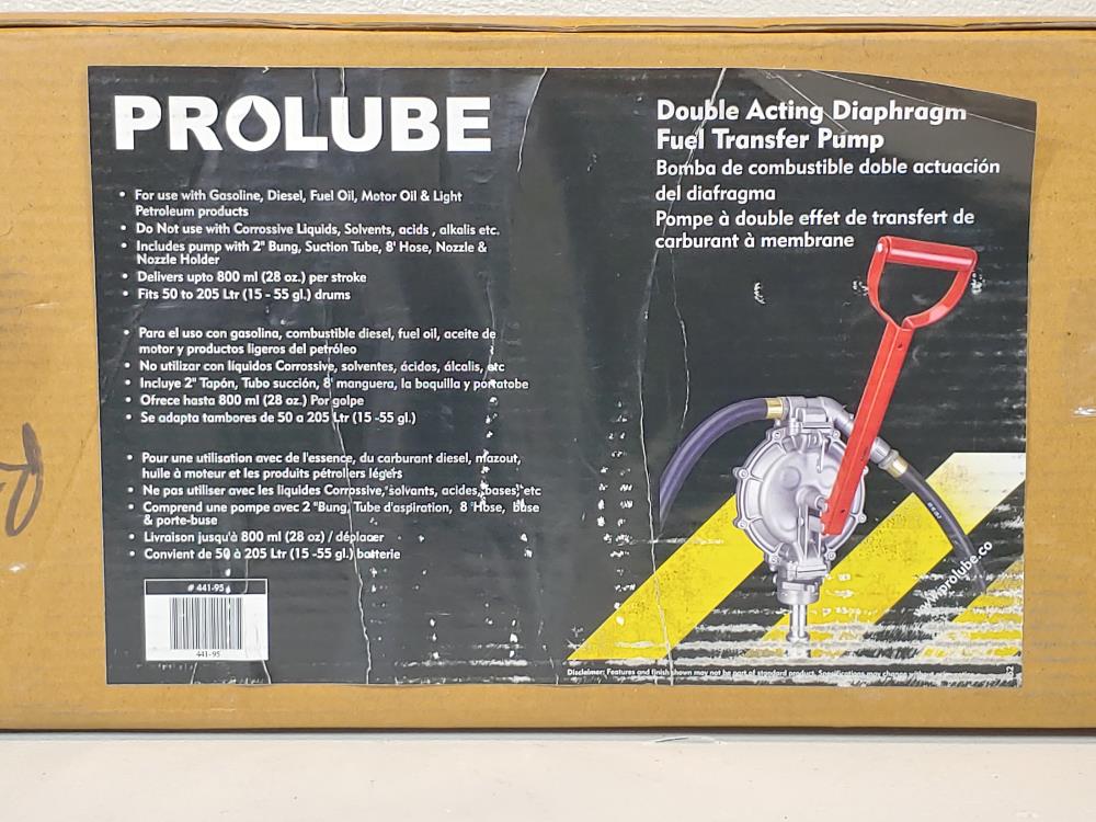 ProLube Double Acting Diaphragm Fuel Transfer Pump 441-95